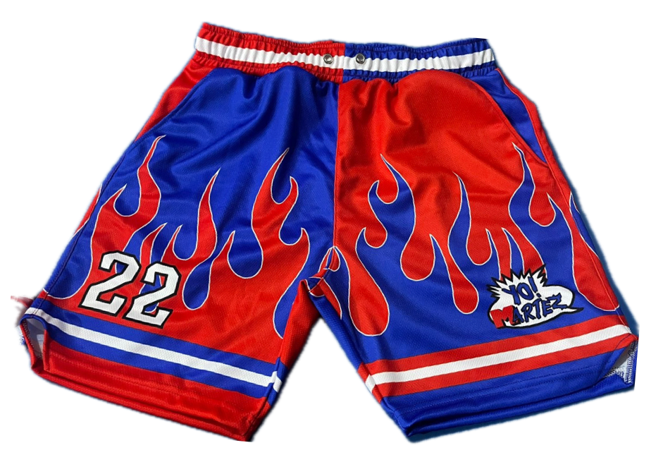 NEW Yo! Twin Flame Athletic Shorts