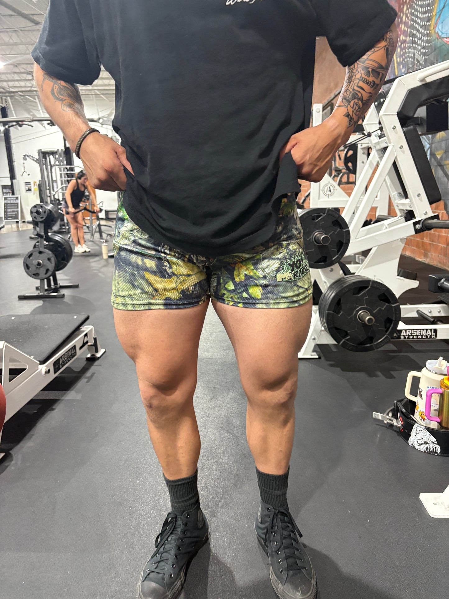 YM Athletics Men Shorts Camo