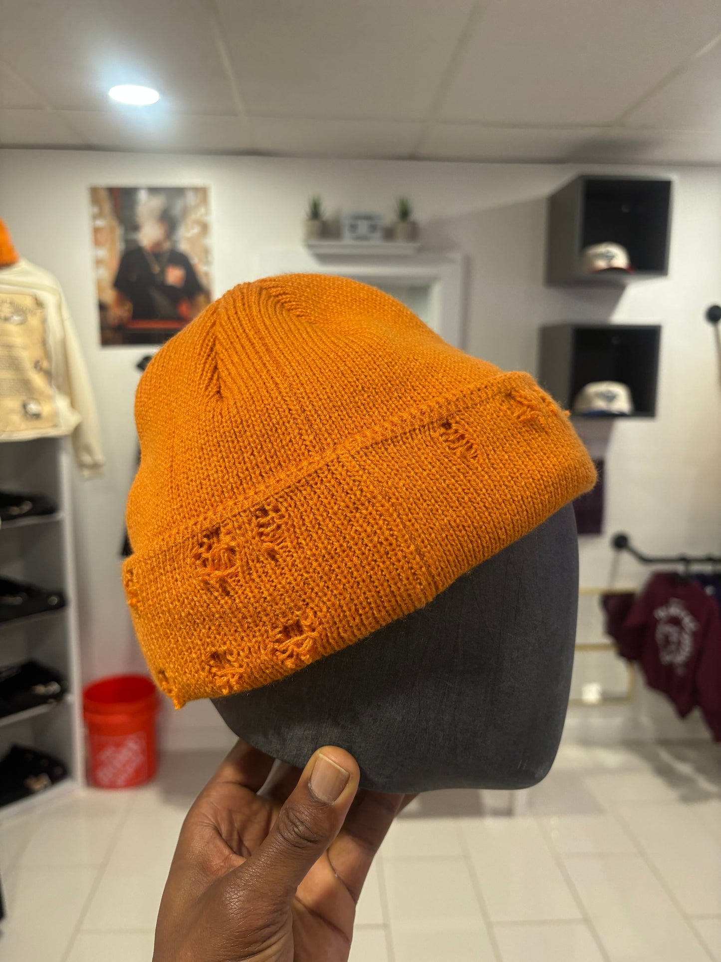 Distressed Beanie