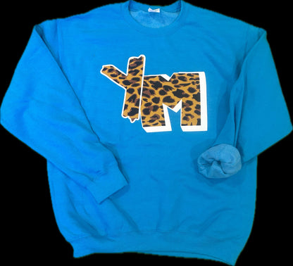YM Cheetah Print Crewneck
