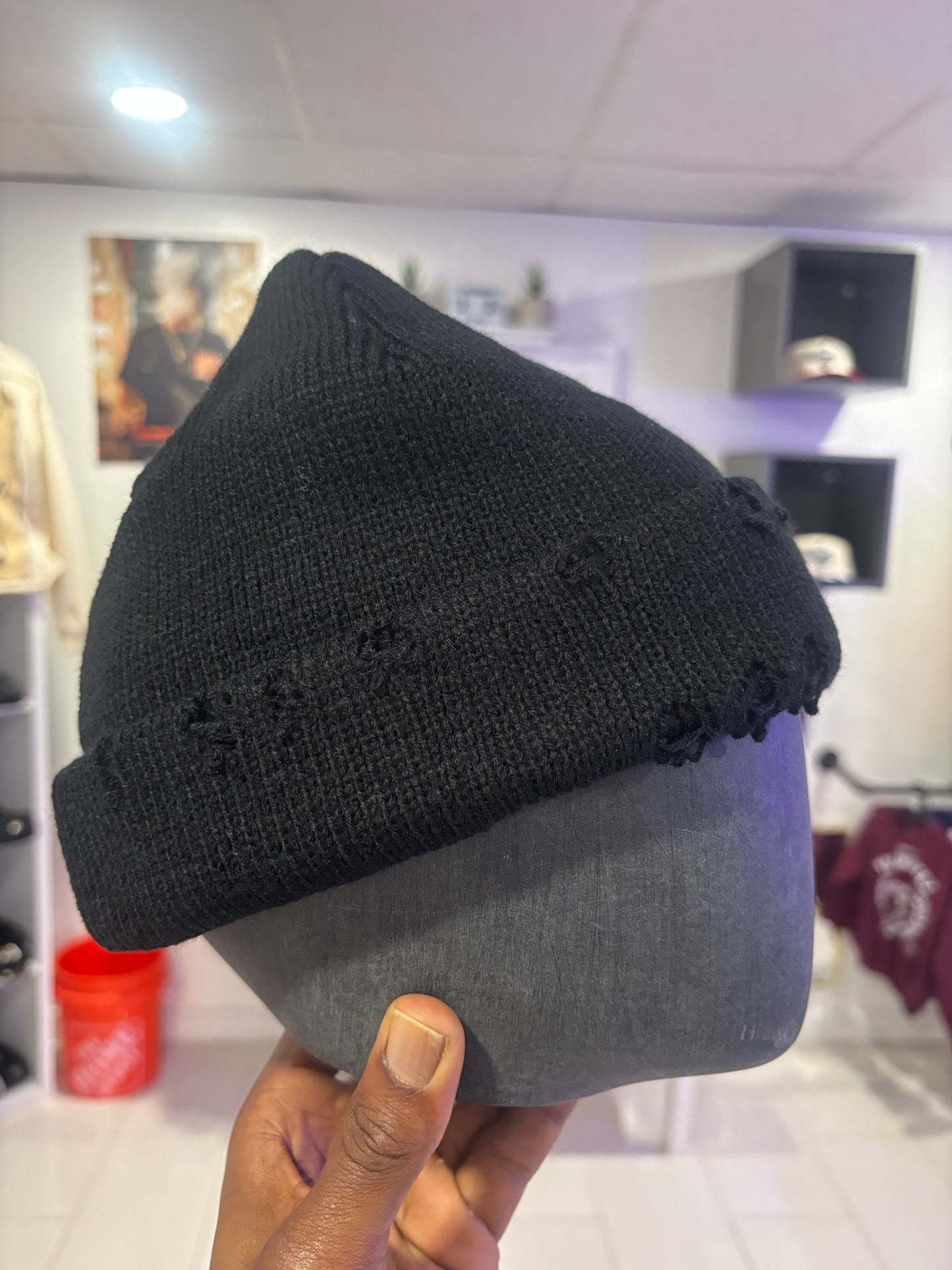 Distressed Beanie