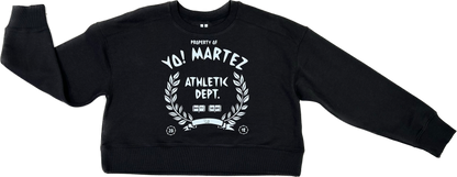 Yo! Martez University Cropped Sweater
