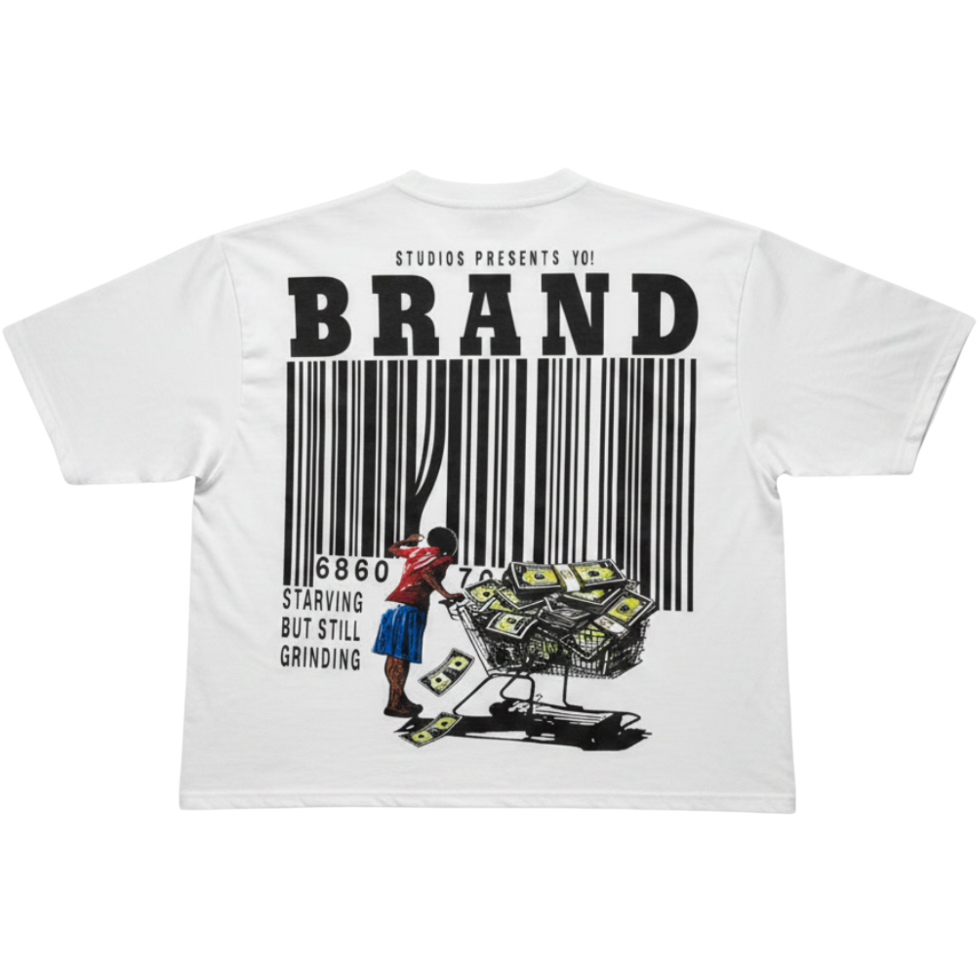 Studio Presents Yo! Brand tee shirt made by Yo! Martez