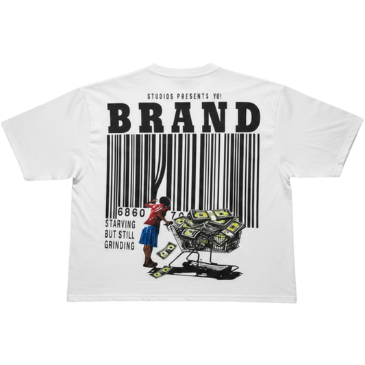Studio Presents Yo! Brand T-shirt —
Made by Yo! Martez.