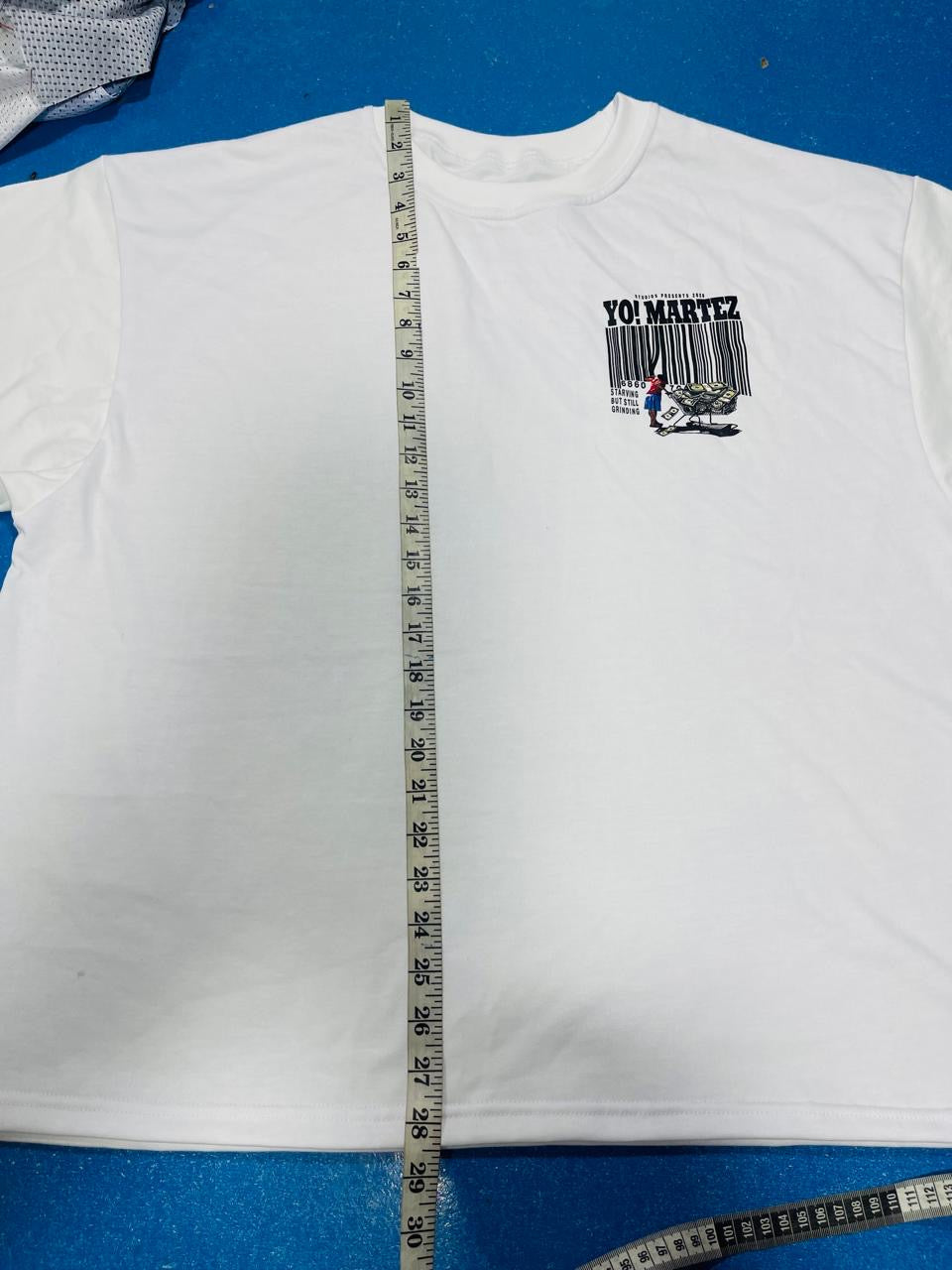 Measurement for Studio Presents Yo! Brand tee shirt