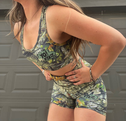 Modeling for YO! MARTEZ ATHLETICS —
Camo set.