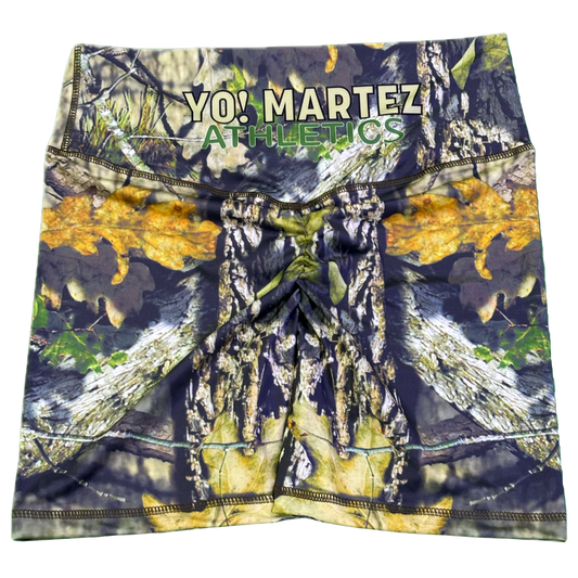 Camo Biker Shorts — YO! MARTEZ ATHLETICS.
