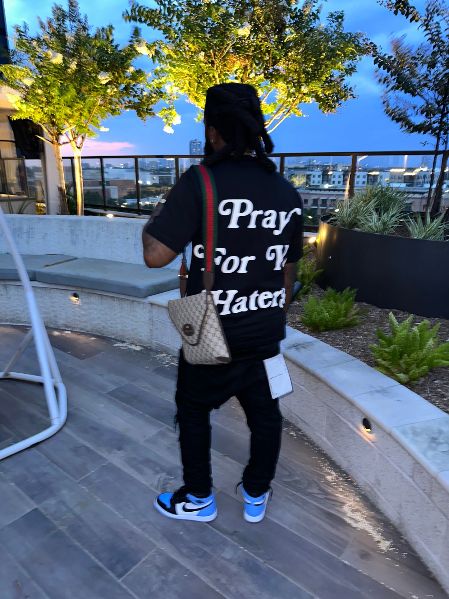 A staple Streetwear piece —
'Pray For Yo! Haters' created by Yo! Martez