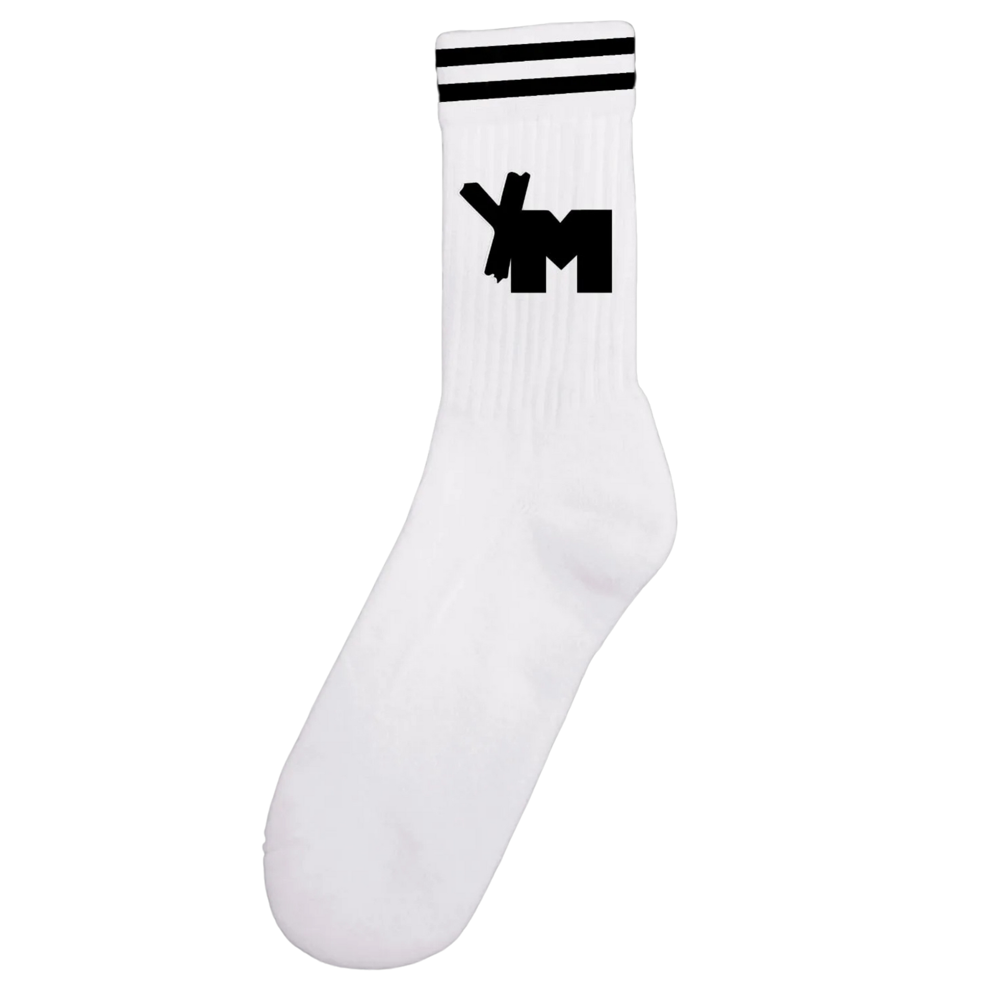 White Yo! Martez YM Socks
