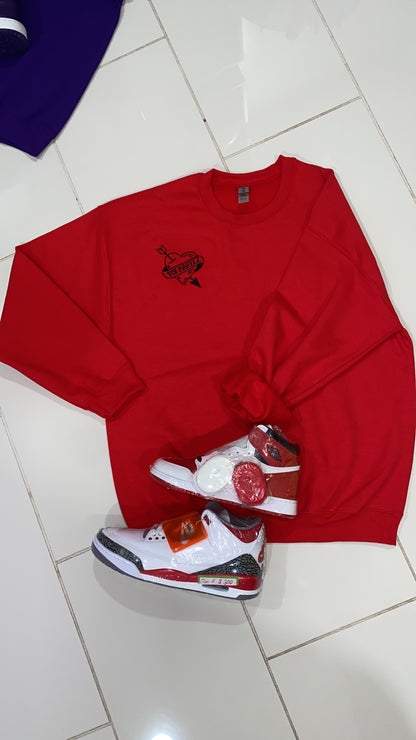 Always in Yo! Heart Crew Neck